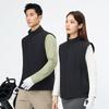 Fengxun Unisex Stand Collar Thin Fleece Vest FXTF251113