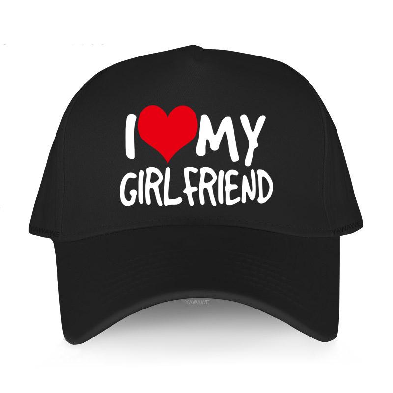

Бейсболка, высококачественные шапки унисекс, регулируемая «Я люблю свою девушку», мужская крутая спортивная шапка в стиле хип-хоп, стильная популярная кепка для взрослых