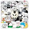 50 Little Sheep Graffiti Cartoon Animal Stickers – Cute DIY Creative for Skateboards & Suitcases