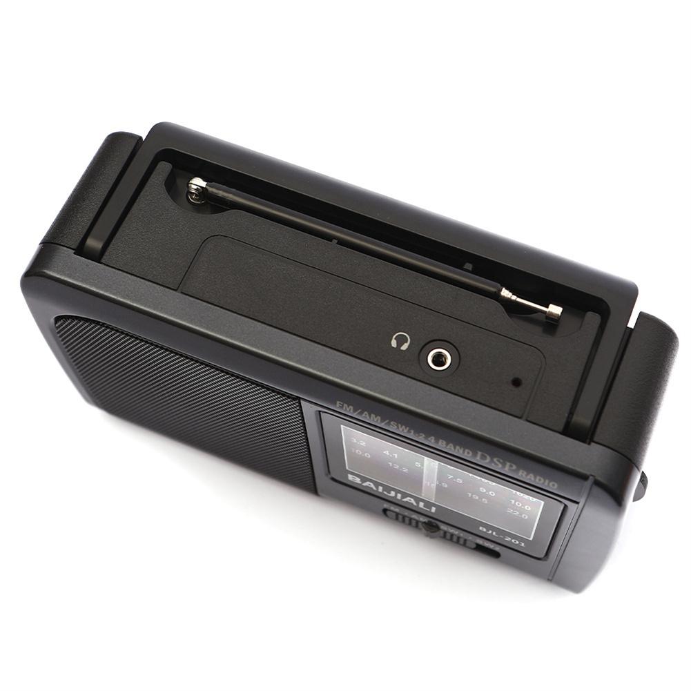 BJL-201 AM FM SW Radio With Telescopic Antenna Carrying Handle Adjustment Radio Speaker Portable Rechargeable Radio Reception Mini Radio For Elder