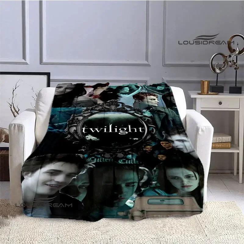 Twilight Saga Printed Blankets Warm Soft Comfortable Throw Blanket for Home Travel Birthday Gift