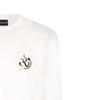 Emporio Armani FW24 Snake Year Limited Edition Animal Pattern Printed Long Sleeve T-Shirt Men Tops White EM001703-AF10017-U0003
