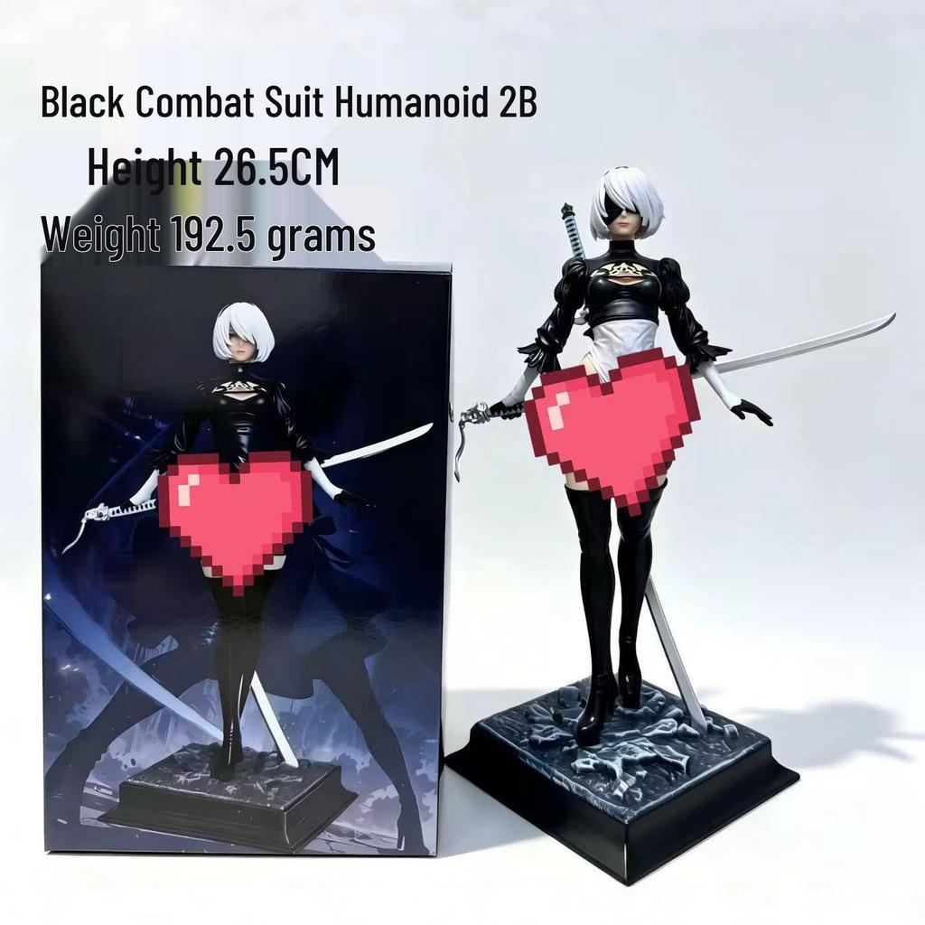 Leugnen: Automaten YoRHa Nr. 2B Anime Figur Desktop-Etui Schmuckstück