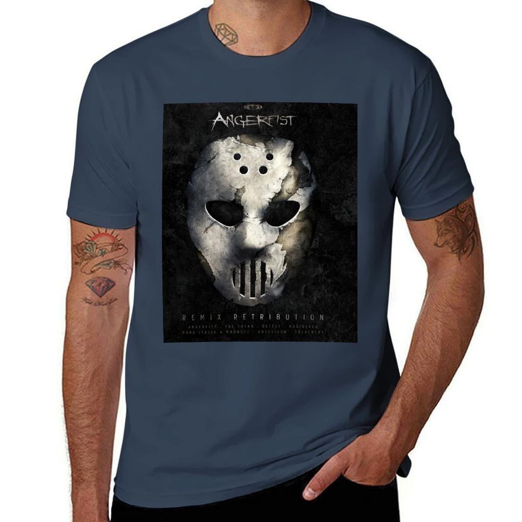 angerfirst T-Shirt mens graphic t shirts man t shirts for men casual T-Shirt