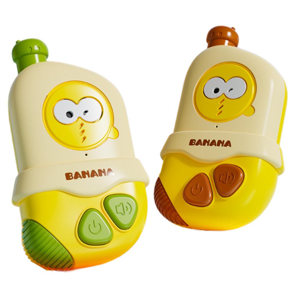 2Pcs Car Styling Portable Wireless Walkie-Talkies Cartoon Parent-child Intercom Machine  Boy/Girl