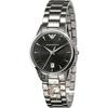 Historical Collection Black Metal Silver Women's Quartz with Date AR2441