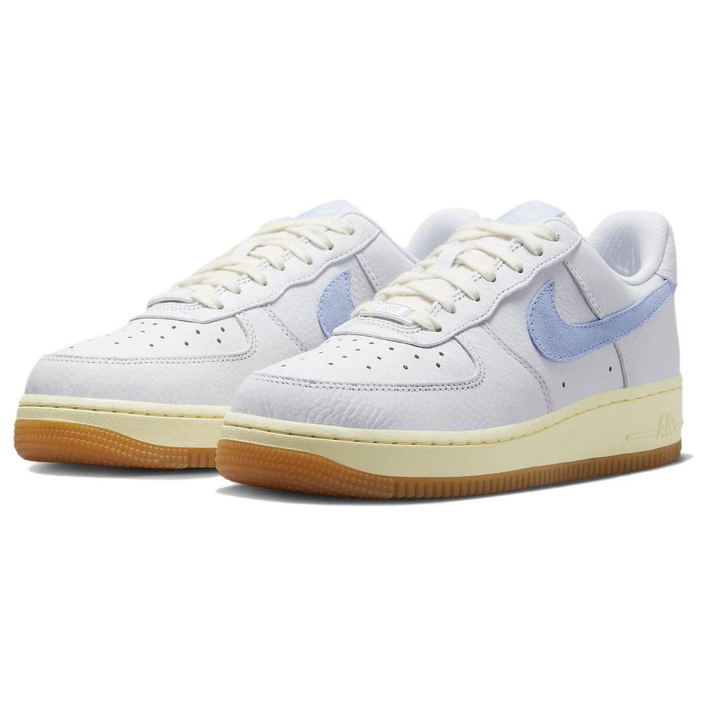 Nike  Air Force 1 07 White Cobalt Bliss Women Sneakers Alabaster Coconut-Milk FD9867-100