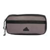 Recycled Material Fanny Pack Unisex Charcoal Gray Black And White Adidas IQ0911