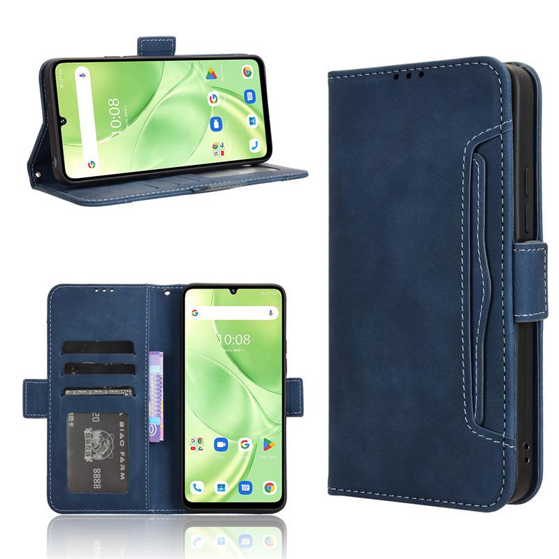Compatible with Youmi Umidigi G9 5G/G9X: Leather Multi-Card Slot Flip Case for Note 90