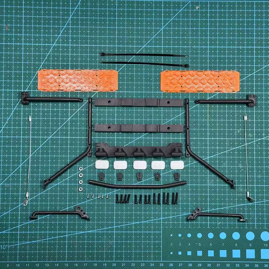 MN-82s RC Offroad Truck Upgrade Body Shell Custom Exterior Toyota Style Mood Modification Part For RC Crawler Hobbyists