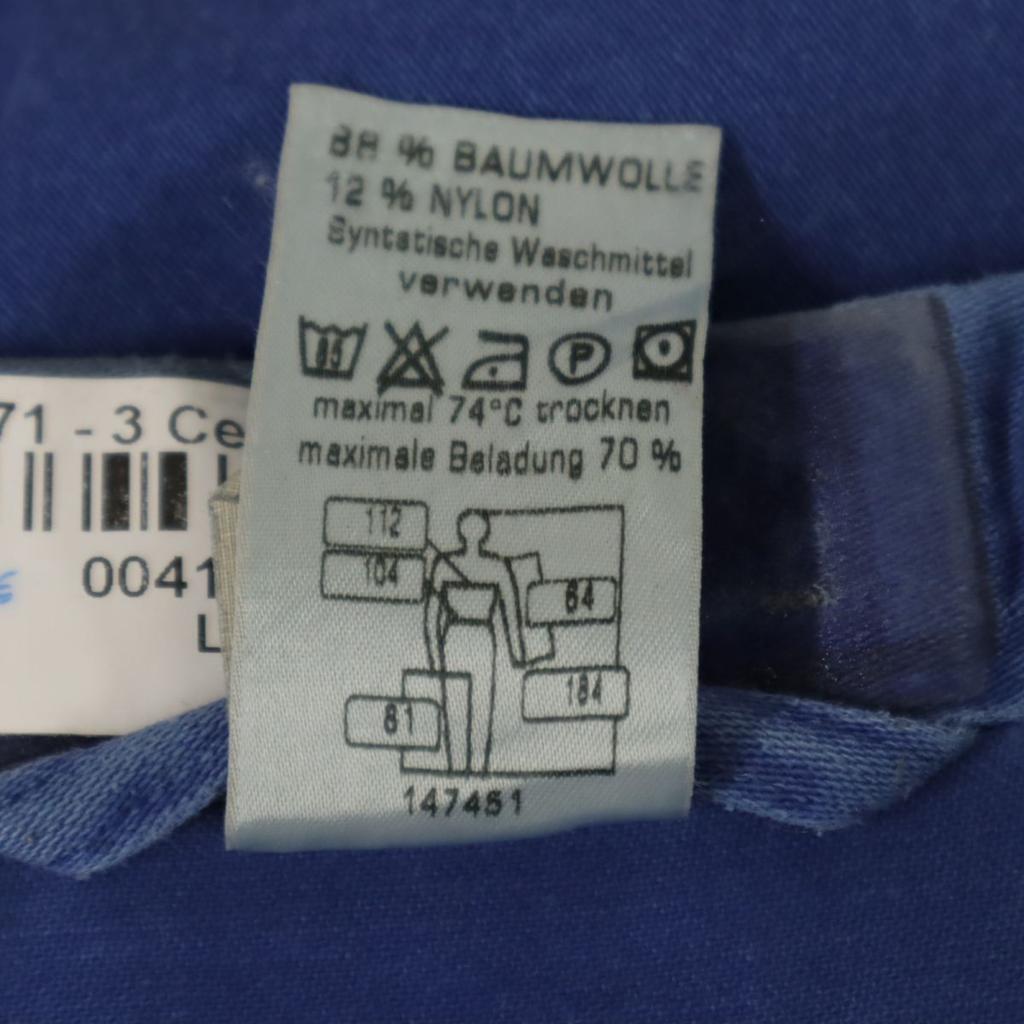 HBSCHOTZ 80s Reflector Eurowork Vintage Work Jacket 56 Blue Men's Used