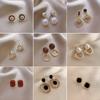 Korean Version of Advanced Ear Clip Without Ear Hole Women's Fashion Retro Versatile Cool Style Temperament Simple Earrings
