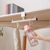 Desk Mount Hook Backpack Hanger Strong Load-bearing Simple Installation Adjustable Clamp-on Under-Desk Hanger Hook