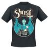Ghost T-shirt Opus Rockband Nieuw Zwart Officieel