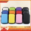 Eva Storage Bag for Earphones, CCD Camera, and Data Cable - Compact PU Zipper Design