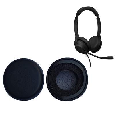 1Pair Earpads Replace Protein Leather Earpads Ear Cushions Sponges Cover Earmuffs for Evolve2 30