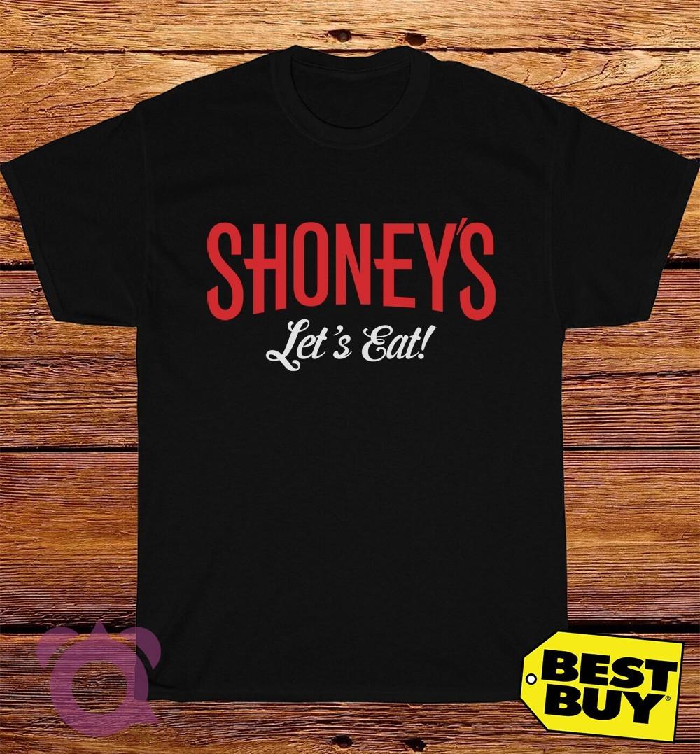 New Shoney s Restaurant Logo Men s Funny T-Shirt Made In USA Size S to 5XL M