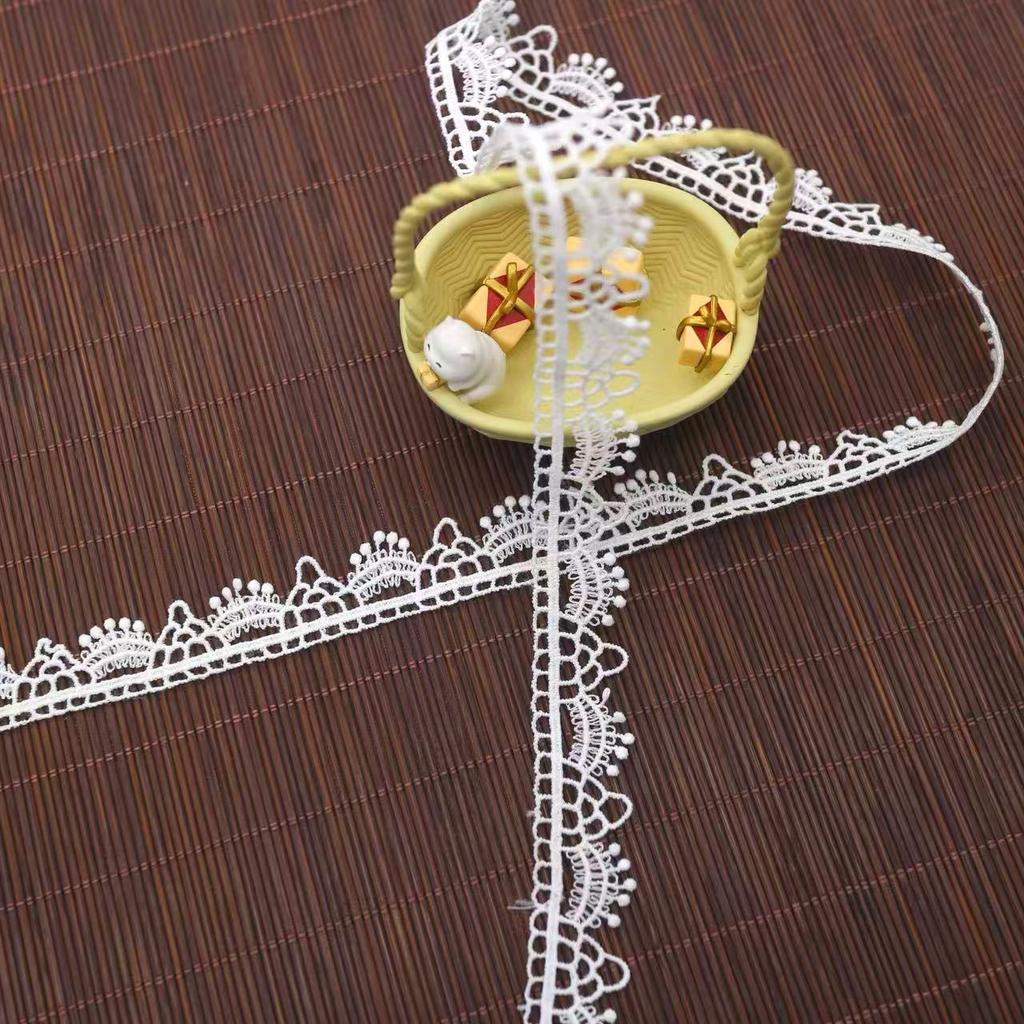 Unilateral Thin Line Milk Silk Water-Soluble Barcode, Milk Silk Embroidery Diy Accessories, Children'S Dress Lace