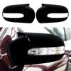 Car  Rearview Side Mirror Cover Fit For Mercedes-Benz E,C-Class W211 W203 2001-2007 Wing Cap Rear View Case Trim Carbon Fiber