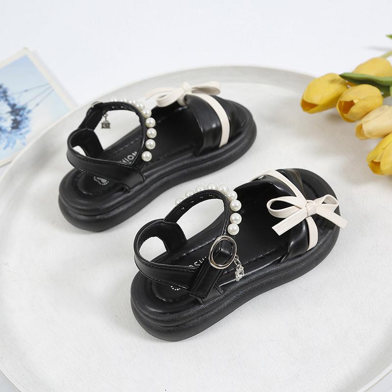 Girls' shoes, children's summer new sandals, casual beach shoes, girls, adults, babies, soft soled princess shoes