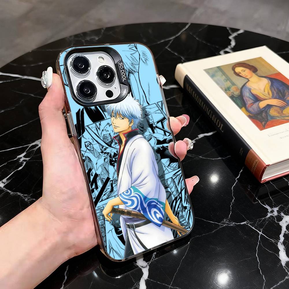 

G-Gintama G-Gintoki S-Sakata-es Phone Case For iPhone 17,16,15,14,13,12,11 Plus,Pro Max,Colorful Silver Phone case Funda Cover iPhone16plus