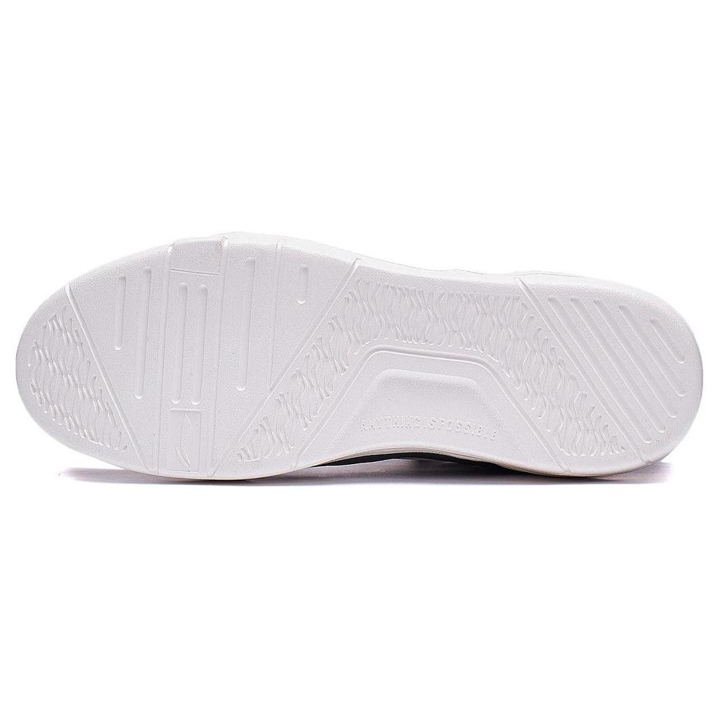 Li Ning Common 80s Wear resistant And Lightweight Low top Skateboard Shoes Men's Black AGCT227-3