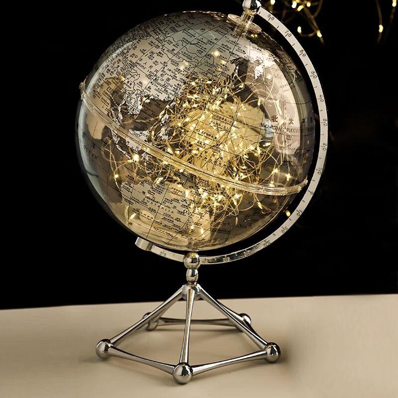 Light Luxury Transparent Globe Ornament
