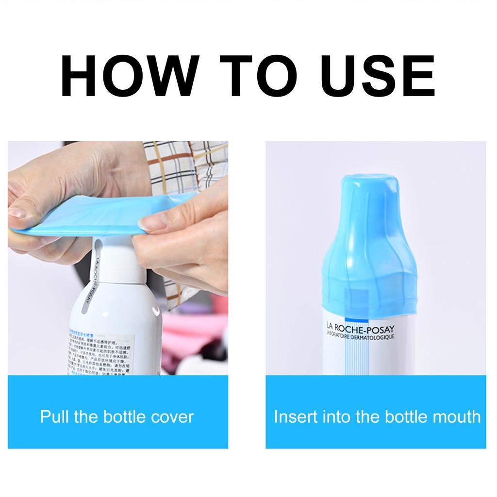 8pcs Travel Silicone Bottle Cover Reusable Elastic Leak Proof Bottle Sleeve For Toiletry Container Shampoo Shower Gel
