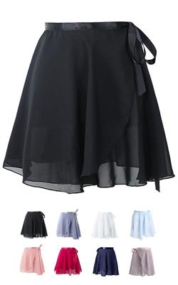Merrytutu Ballet Japanese for Children and Flatters Legs Skirt, Brand, Adults, (XL, Black)