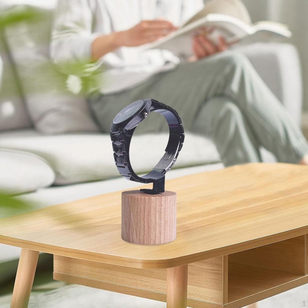 Klockdisplayställ Hållare Organisationsfäste Armbandsur Organiserare för Byrå