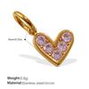 Beach Vacation Diy Oil Dripping Ceramic Fish Pendant Stainless Steel Gold Plated Cute Accessories