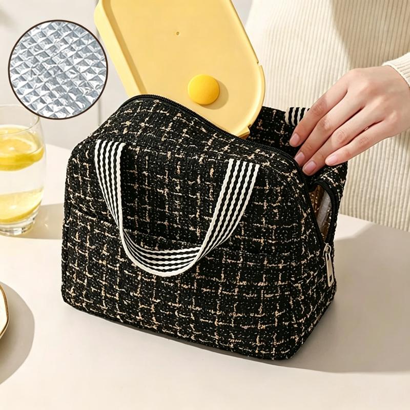 Portable Thickened Insulated Lunch Bag Thermal Fresh Keep Food Tote for Office Worker Student Outdoor Trip Picnic