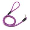 Pet Dogs Rope Plaid Pattern Wear-resistant Flexible Universal Pet Traction Leash for Small