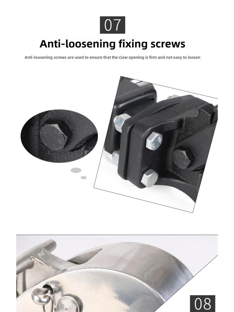 Compatible Tow Hooks and Tow Bar for Roewe RX5, RX8, and W5 Models (Rear)