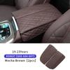 For BMW X5 X6 X7 G05 G06 G07 LHD Car Armrest Box Cover PU Leather Center Console Protector Cushion Pad Auto Interior Accessories