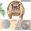 2D Flat Vintage Aluminum Wall Coverings In Various Sizes. A Legendary Design Born In 1963, This Commemorative Style Is Ideal for Home Décor and