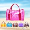 Stylish Waterproof Outdoor Swimming Bag Trendy Fitness Toiletry Bag Perfect Jelly Beach Storage