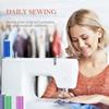 SOLEDI Fil Couture Machine à Coue 60 Couleurs Chaque Bobine de 230M - Avec 2 Enfile-Aiguille et 16 Aiguilles Couture - Réparer V31