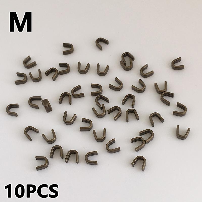 10Pcs Metal Zipper Head Sliders Retainer Insertion Pin Zipper Kit 3# 5# 8# Top Stop DIY Accessories Plug Zipper Repair Tool