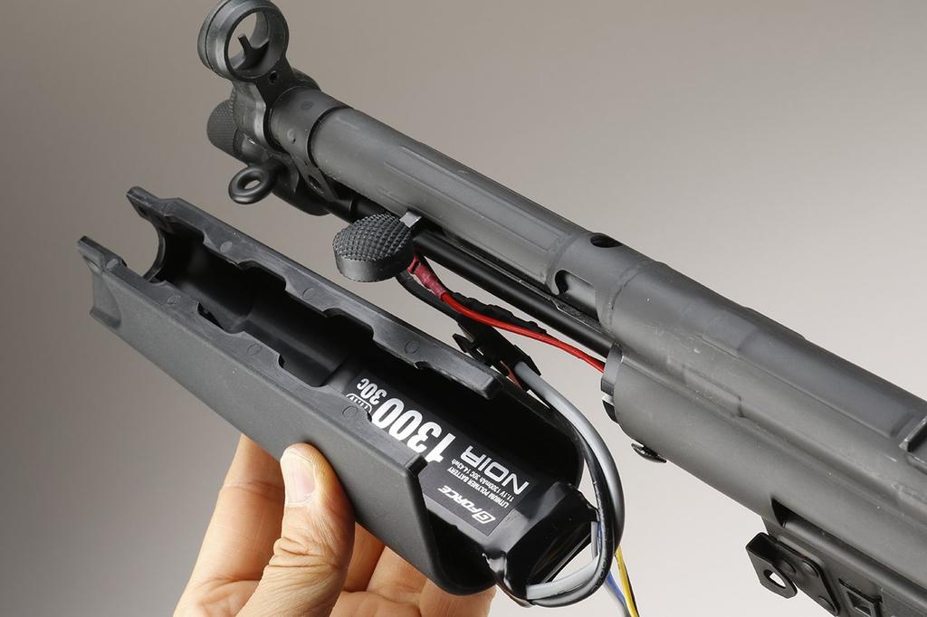 G-Force Noir LiPo 11.1V 1300mA 30C for Custom Guns, Mini S Compatible Size GFG910