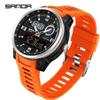 SANDA Multi-Time Zone Sports Watch with Alarms & Summer Time Feature