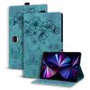 Applicable To Honor Magic Pad4 Tablet Leather Case, Honor X8B Frosted Cherry Blossom Cat Embossed Card Holder 3Pro