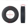 Metal Rear Wheel Hub Rims with 4Pcs Width Rubber Tires Kit for 1/14 Tamiya Remote Control Trailer Tractor Truck