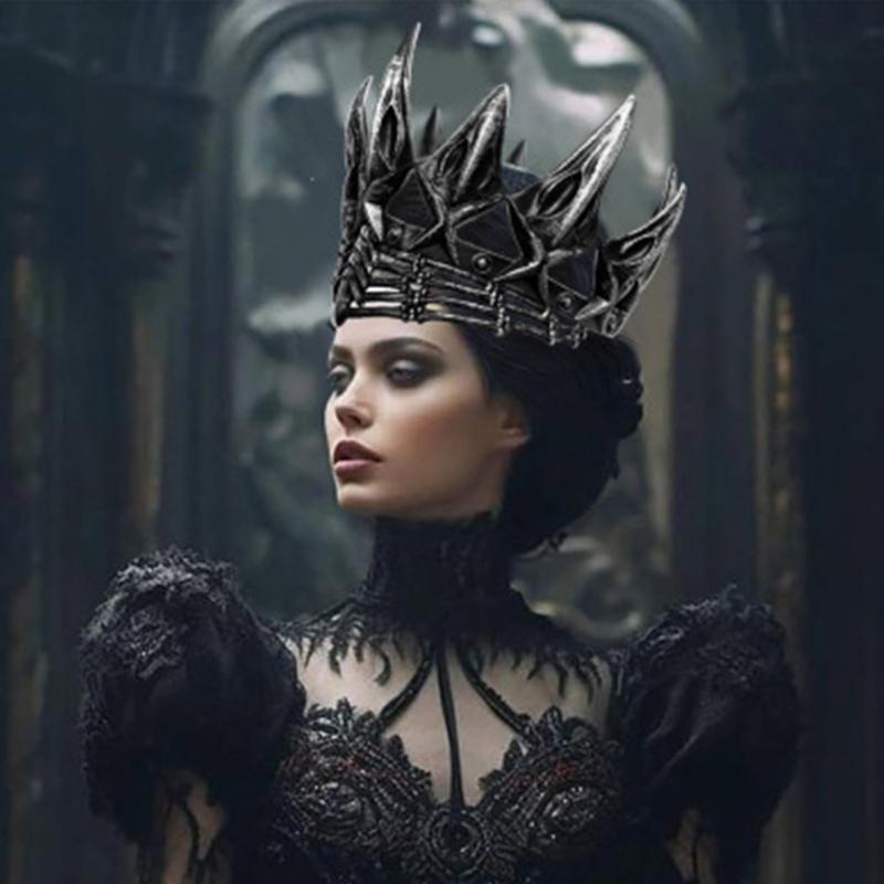 Königskronen König Prinzenkronen für Halloween Cosplay Kostüm Königliche Kronen