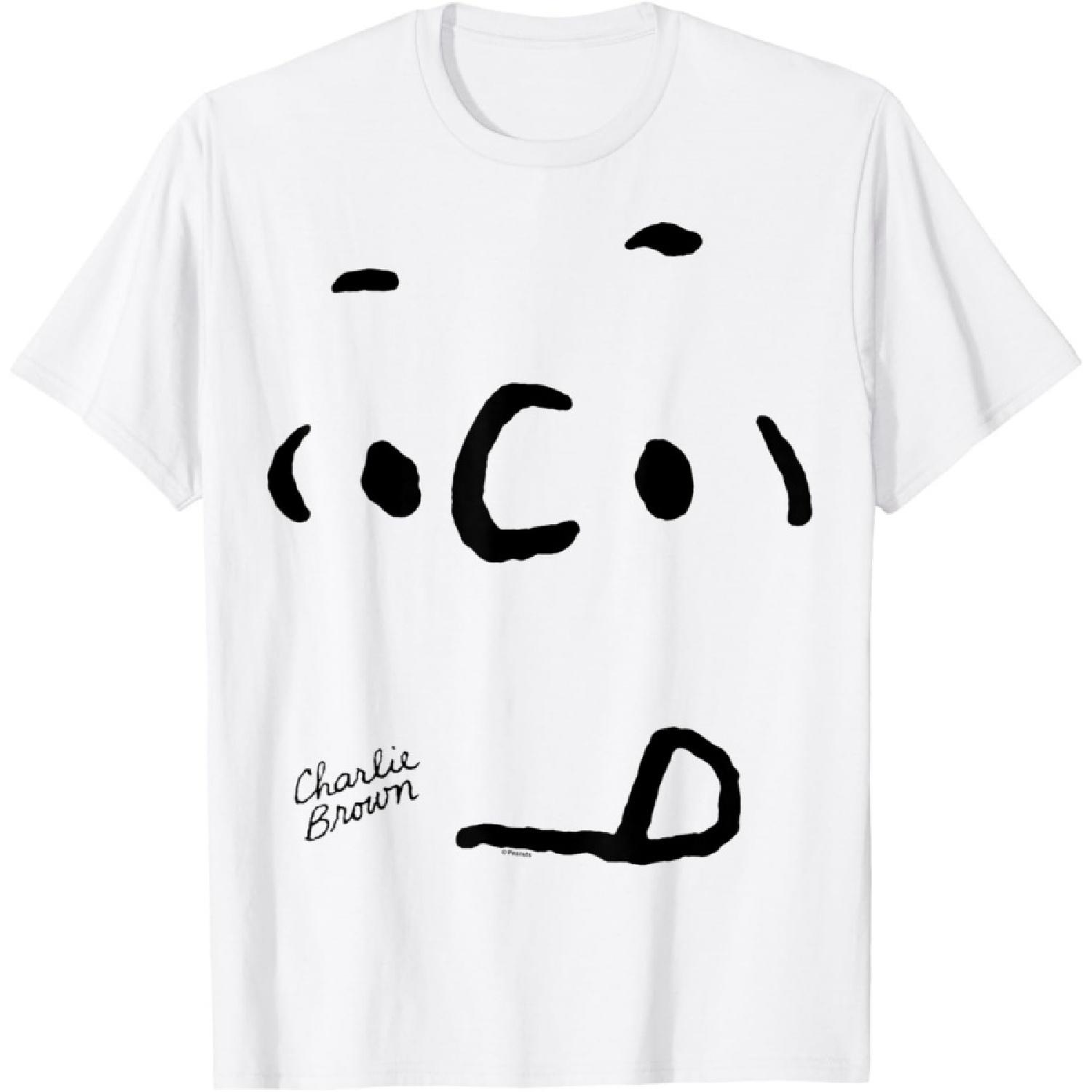 Peanuts - Charlie Brown Face T-Shirt S