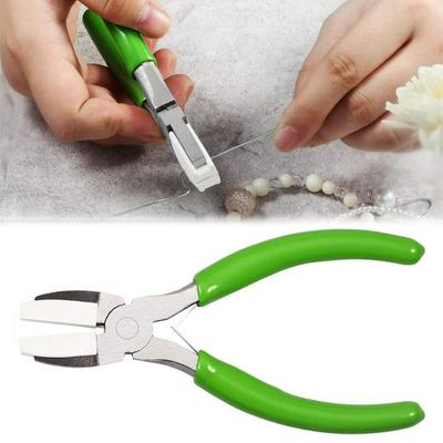 Steel Nylon Jaw Pliers Hand Tool Jewelry Making Pliers High Hardness Wire Straightener Pliers