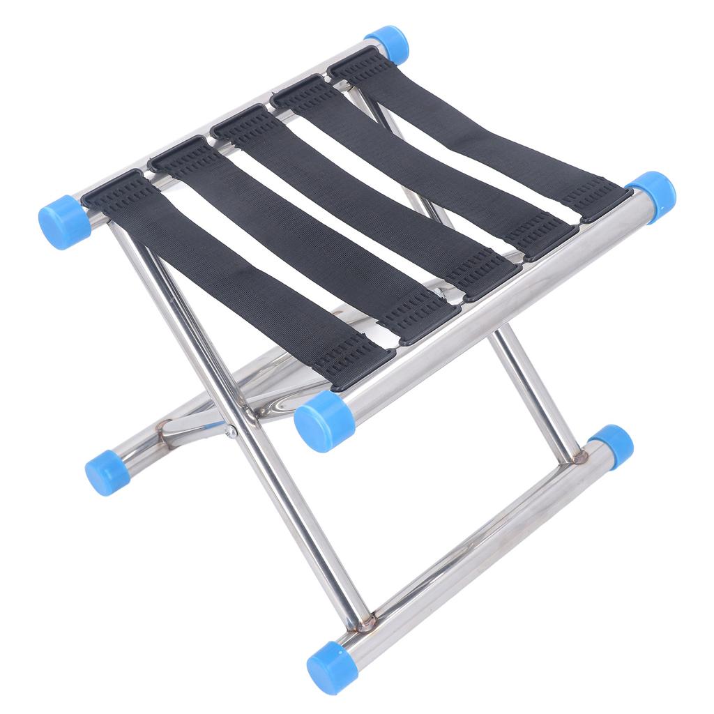 Folding Stool Outdoor Portable Heavu Duty 60kg Loading Capacity Camping Stool Seat for Fishing Type