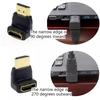 HDMI Adapter Right-angle/elbow 90-degree and 270-degree Female-to-female and Male-to-male High-definition Adapters
