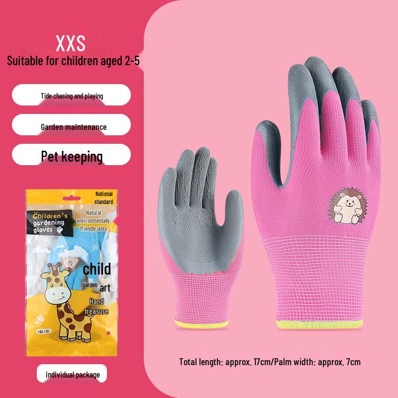 Kids' Protective Gloves: Safe, Cut-Resistant, Slip-Resistant for Beachcombing, Gardening, and Pet Handling