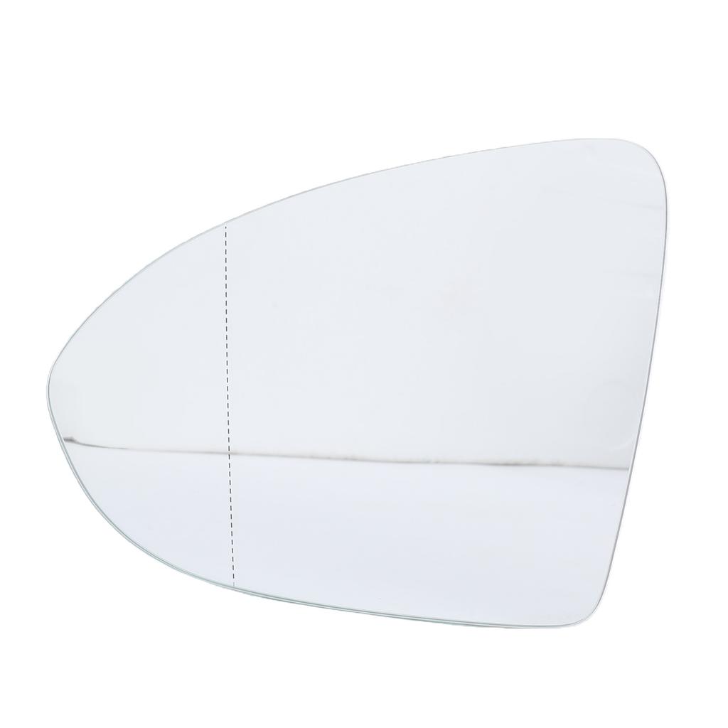 Rearview Heated Mirror Glass Quick Defrost and Defog Side Door Mirror Glass Replacement for Car Driver side Left